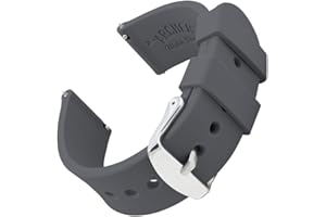 Archer Watch Straps - Silicone Quick Release Soft Rubber Replacement Watch Bands - Multiple Colors