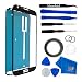 Produktbild MMOBIEL Front Glas für Samsung Galaxy Note 2 N7100 N7105 Series Display Touchscreen mit 12 tlg. Werkzeug-Set / passgenauem PreCut Sticker / Pinzette / Rolle 2mm Klebeband / Saugnapf / Metall Draht / Mikrofasertuch / Anleitung (Schwarz)
