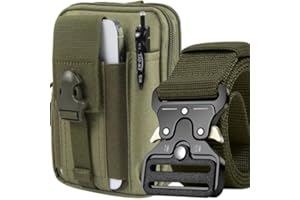 SteelMule Pouch con Cinturón Táctico - Pack Táctico Militar: Pouch Multifunción + Cinturón Táctico