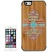 Produktbild Jusheng Muster Holzpaste Schwarz PC zurück Shell Case für iPhone 6 & 6S (SKU : S-IP6G-0356A)