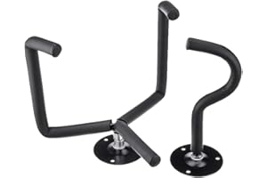 Rapoyo Support mural horizontal pour guitare acoustique classique ou électrique, ukulélé, banjo, mandoline et basse