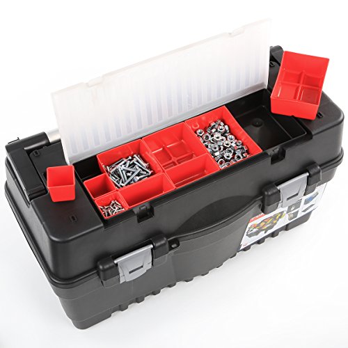 Werkzeugkoffer Werkzeugkasten Werkzeugkiste XXL Formula RS 700 Alu inkl. Kleinteilemagazin 59 cm x 32,5 cm x 28 cm - 2