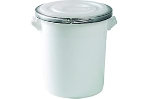 Mobil Plastic bidone in plastica per alimenti da 100 litri con coperchio chiusura ad anello