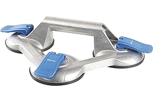 Bohle Veribor - Sollevatore a ventosa con 3 ventose, portata 100 kg