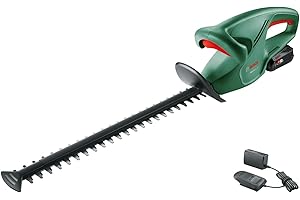 Bosch Cordless Hedge Cutter EasyHedgeCut 18-45 (1 battery 2.0 Ah, 18 Volt system, blade length 45 cm, in carton packaging)