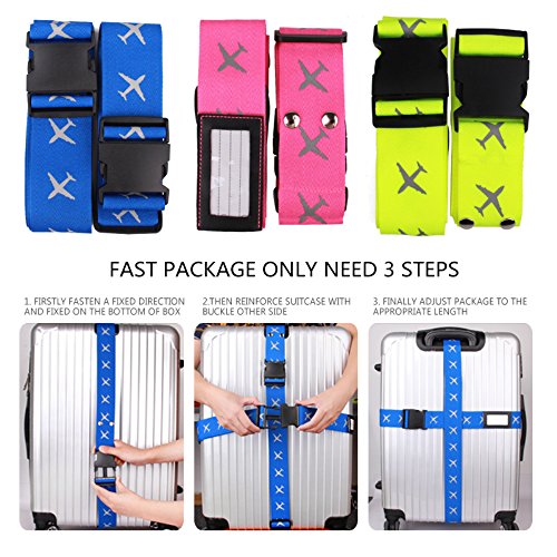 Bagages-Sangle-Valise-ceinture-de-bagages-serrure-sangle