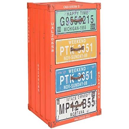 Suchergebnis auf Amazon.de für: badschrank orange