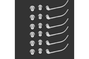 Careforyou® 18pcs Ear Plug with 6 tubes Resound BTE Hearing Aid Aids Eartips Domes