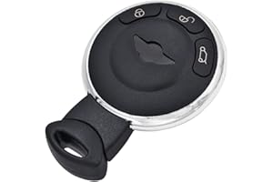 KUYUANSU Coque de clé de Voiture Intelligente pour BMW Mini Cooper R56 à 3 Boutons