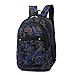 Produktbild Rucksack Teenager Mädchen Jungen Schulrucksack VENMO Camouflage Printing Studenten Taschen Vintage Rucksack Tasche für Reise Camping Wandern Ausflug Outdoor Business Wandern Daypack Rucksack (Dark Blue)