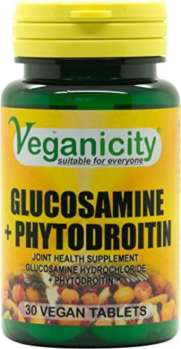 Veganicity Glucosamine HCL + Phytodroitin™ : Joint nutrient combination : 30 tablets