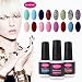 CLAVUZ Brick Red Gel Nail Polish UV LED Professional Salon Art Nail Lacquer 0.27 Fluid Ounce