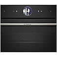 Bosch CSG7361B1 Series 8, Built-in compact oven with steam function 60 x 45 cm Black