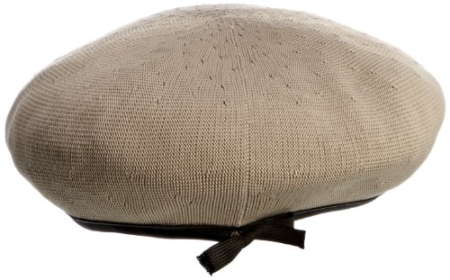 Kangol Headwear Unisex Tropic Monty Beret, Grey (Putty), Small