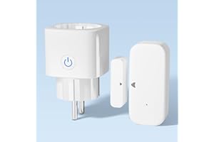 EPOCHGLO Fensterkontaktschalter Dunstabzugshaube, Funk Abluftsteuerung, Fensterschalter für Kamin, Kontaktschalter mit Fenster Magnetschalter für Dunstabzugshaube