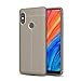 Produktbild Xiaomi Mi Mix 2s Hülle, TopACE Slim PU Weiches Leder Stoßsicheres Gehäuse Flexiblem TPU Silikon Hybrid Schutzhülle Tasche Slim-Fit Case für Xiaomi Mi Mix 2s (Grau)