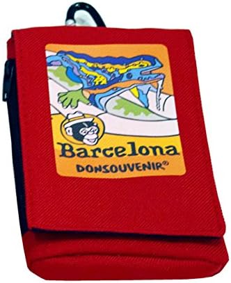 BARCELONA MODERNISME RED PURSE - MOBILEPHONE CASE