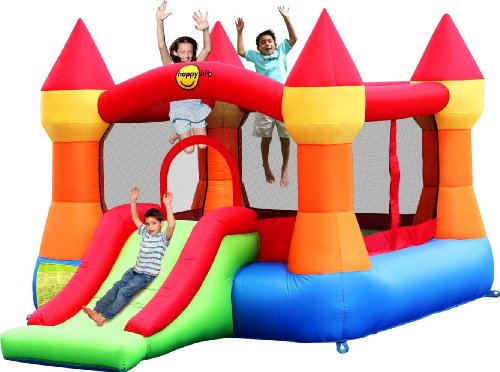 Duplay 12ft Turret Bouncy Castle complete with Airflow Fan (Rainbow) reviews Duplay 12ft Turret Bouncy Castle complete with Airflow Fan (Rainbow)