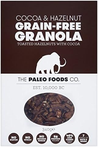 The Paleo Foods Co Cocoa & Hazel Grain-Free Granola 340g