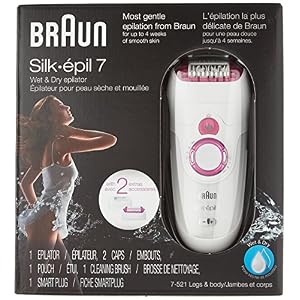 Braun Silk-épil 7 7-521 - Wet & Dry Cordless Electric Hair Removal Epilator for Women - Image 2
