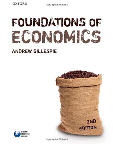 Book's Cover of Foundations of Economics