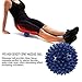 Produktbild Dailyinshop PVC Spiky Massage Ball Fußschmerzen & Plantar Fasciitis Reliever Igel Ball, blau, 6cm