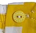 CRI CRI "Forest Tree Baum Wald Ostern Easter" baby girls top check (yellow/white)