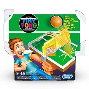 Preschool Games Tiny Pong Solo Tenis de Mesa Niños Juego Electrónico Handheld Edades 8 y más