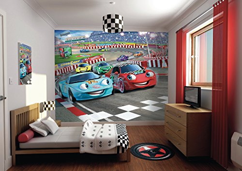Walltastic WT4010 Car Racers Designer Fototapete - 2
