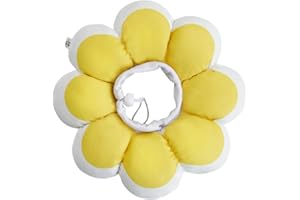 FUNAT Verstellbares Hunde Cone Halsband, Aufblasbares Haustier-Schutzhalsband für kleine Hunde und Katzen, Verstellbares Donut Halsband