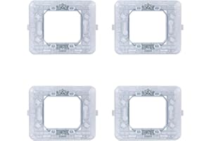 IXTRIMA Support compatible avec Bticino Matix 4 modules, cadre support pour boîte 502 503 504 506 (lot de 10/4 pièces)
