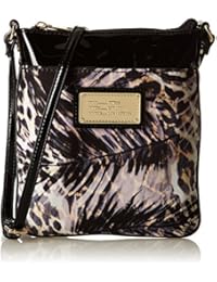 Guess - Florencia, Bolsos de mano Mujer, Multicolore (Jungle), 1x22x20 cm (W x H L)