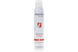 ‎ALLPRESAN Allpresan Fuß spezial Nr. 4 Schaum-Creme gegen Hornhaut und Schrunden – Reduziert effektiv Hornhaut, Risse und Schrunden, 200 ml (1)