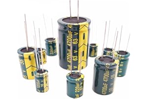 CIZIHUU Condensatore elettrolitico, 10V 1500UF 10PCS