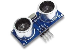Lalitha Ultrasonic Sensor Module HC-SR04 - High Accuracy Distance Measurement Solution for Robotics, DIY Projects, and Industrial Automation Applications