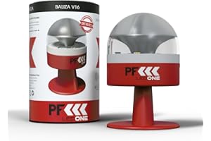 PF LED ONE - Luz Emergencia Coche Homologado DGT Obligatoria a partir de 2026, Baliza V16 Homologada DGT con Geolocalizador, eSim y Datos pagados hasta 2038, V16 con Geolocalización ROJA