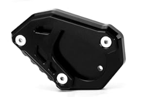 Modeer Pour KTM 790 890 1050 1090 1190 1290 Adventure 690 ENDURO R 690 SMC R Support latéral élargir plaque d'extension Pad 790 890 1090 ADV R 1290 Super Adventure R/S/T (Noir)