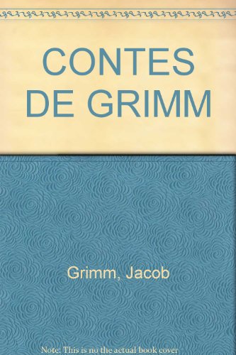 couverture de : Contes de GRIMM
