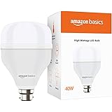 amazon basics - 40W LED Bulb, Cool White (Base B22, Pack of 1)