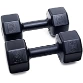 Besinistanbul 5 KG DUMBBELL X 2 PIECES = 10 KG BLACK
