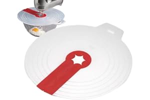 JLOBNYIUN Protection contre les éclaboussures en silicone pour mélangeur, protection contre les éclaboussures pour mélangeur à main,Couvercle d'écran de cuisson, couvercles de bol de protection contre les éclab