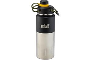 Jack Wolfskin Karoo 0.75 Gourde isotherme Noir Taille unique