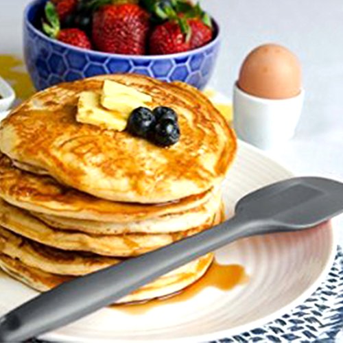 RUVALINO 4pcs Teigschaber aus Silikon (schwarz/ black) - 6