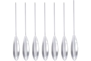 KGDUYC 7 PCS Fishing Sbirolino Set 6 Accessori da Pesca Spirolino Trota, Spirolino Sinkend 8 g, 10 g, 12 g, 15 g, 20 g, 25 g, 30 g, Set di Pose per trote e Spoons