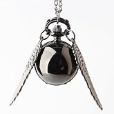 Valkyrie Harry Potter Quidditch Snitch Topu Model Kolye K&ouml;stekli Saat