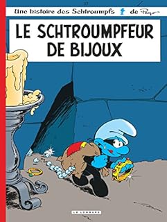 jaquette livre Le schtroumpfeur de bijoux, tome 17