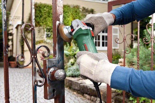 Bosch DIY Winkelschleifer PWS 750-115, Anti Vibrationshandgriff, Schutzhaube, Koffer (750 W, Leerlaufdrehzahl 12.000 min-1, Schleifscheiben-Ø 115 mm) - 2