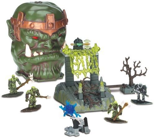 Mega Bloks Fire Cavern Bone Dragon Skull 9427 by Plasma Dragons