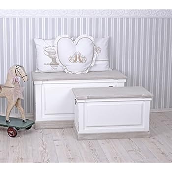 IDIMEX Sitztruhe Truhenbank Bristol, Sitzbank Bank Holzbank Truhe im