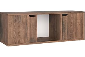 vidaXL Mobile TV Rovere Fumo 88,5x27,5x30,5 cm in Legno Multistrato
